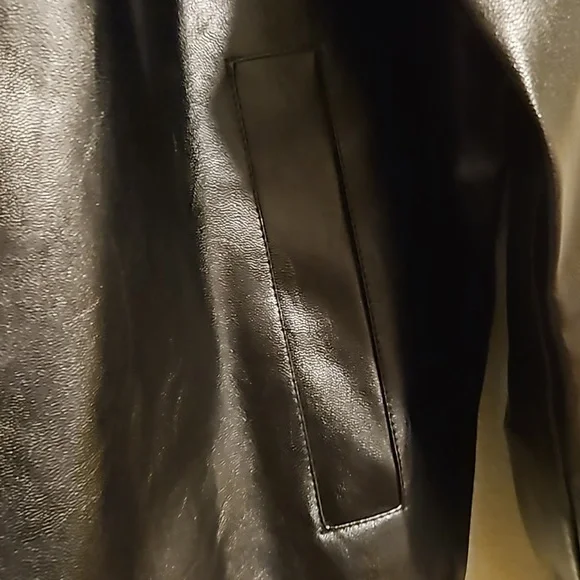 Men's  NWOT Jie Shan Nuo Yi Street Racing Suit Biker Jacket, PU Motorcycle - Picture 4 of 7